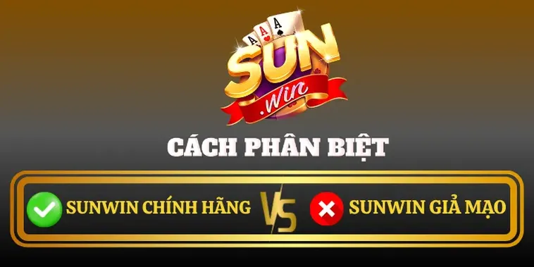 5 Dấu Hiệu Vàng Cách Nhận Biết Nhà Cái Sunwin Chính Thức 2025 3 Link chuẩn của Sun.win luôn dẫn tới giao diện quen thuộc và có chứng chỉ bảo mật HTTPS.